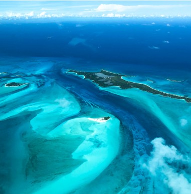 Sailing around the Bahamas